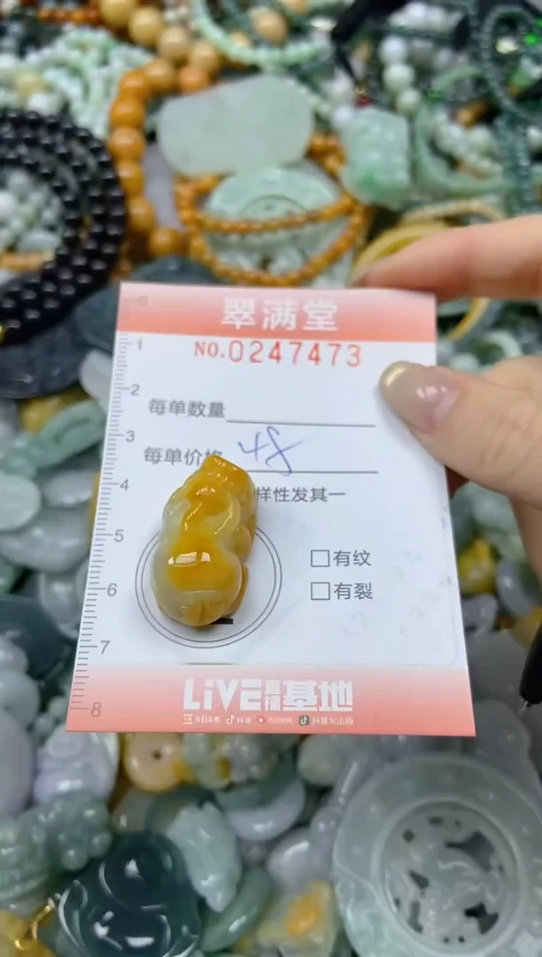 未镶嵌挂件翡翠闪购0247473