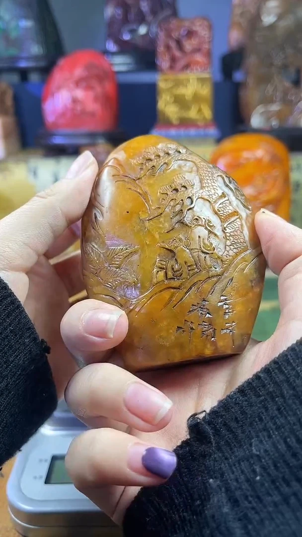 寿山石印石寿山石纂刻石料111