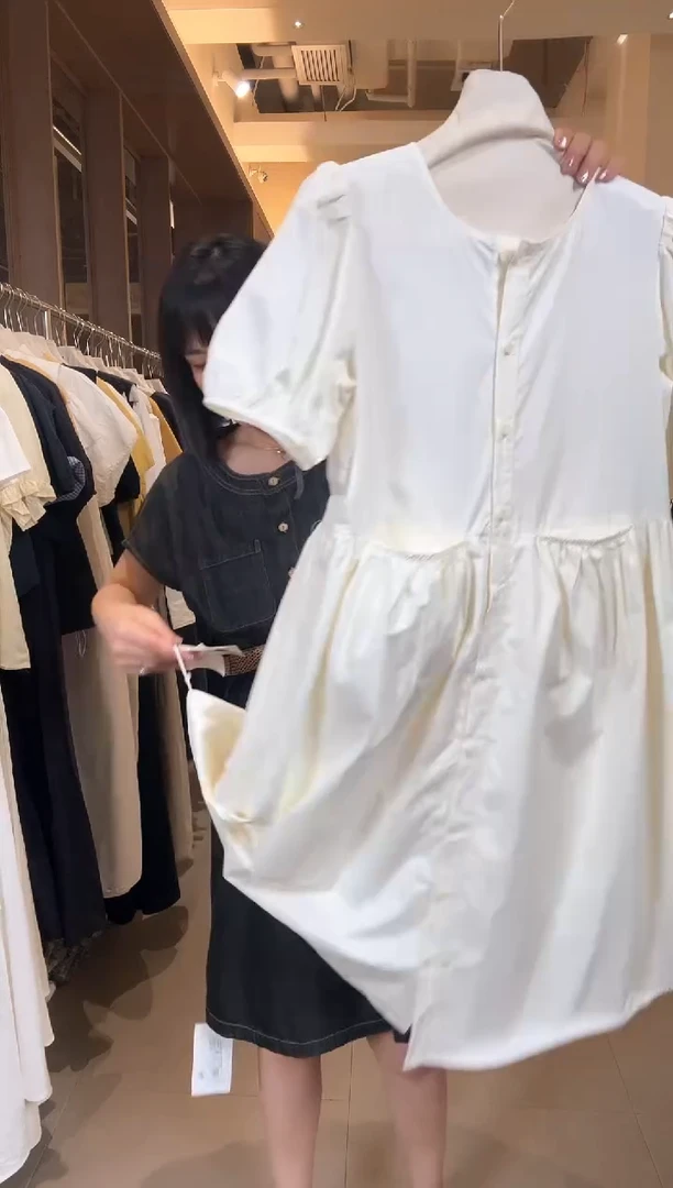 张小张专属百搭连衣裙86A66