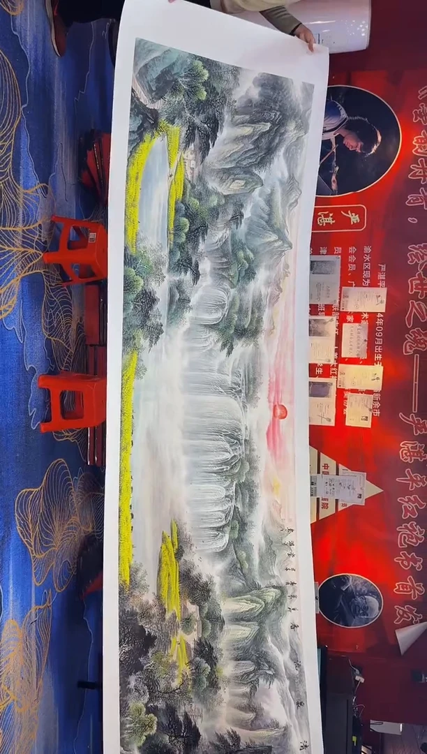 【闪购商品】国画手绘国画山水花鸟作品