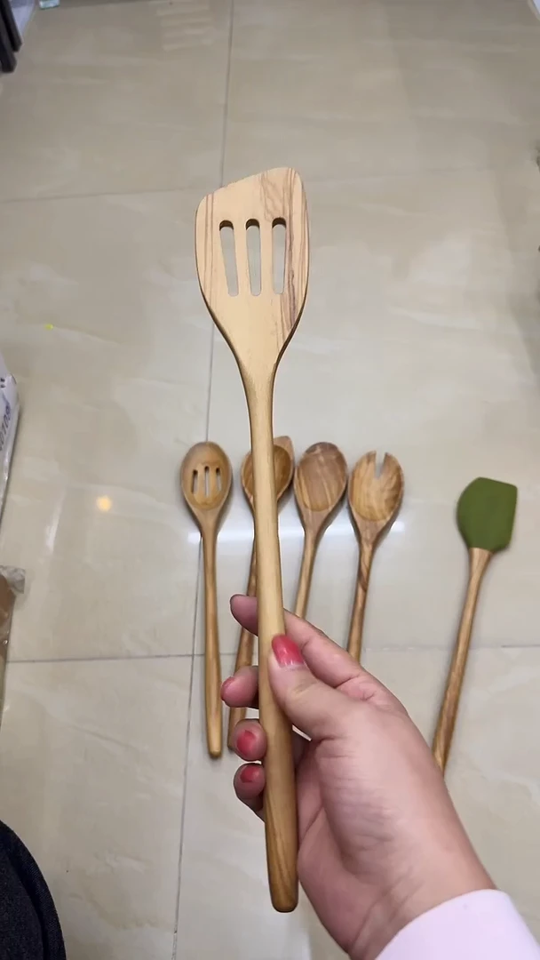 橄榄木锅铲