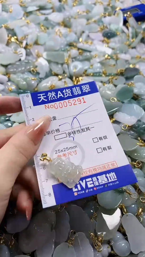 颈饰未镶嵌翡翠天然A货翡翠