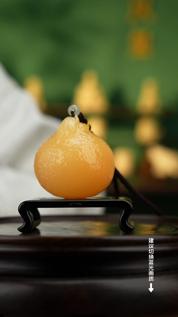 玉【大吉大利】天然玉石手把件