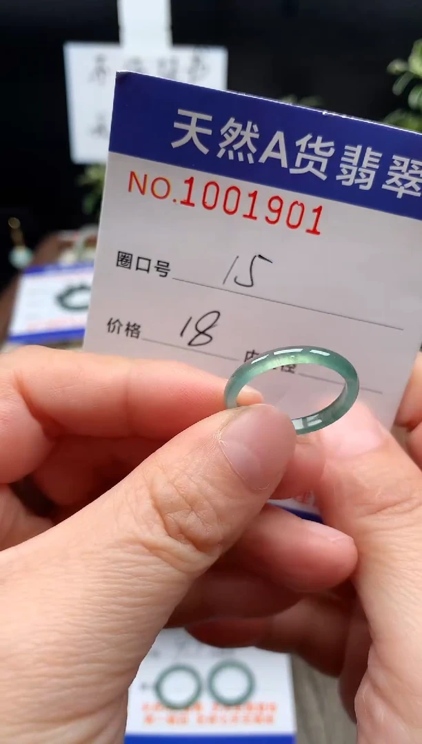 未镶嵌戒指翡翠15#
