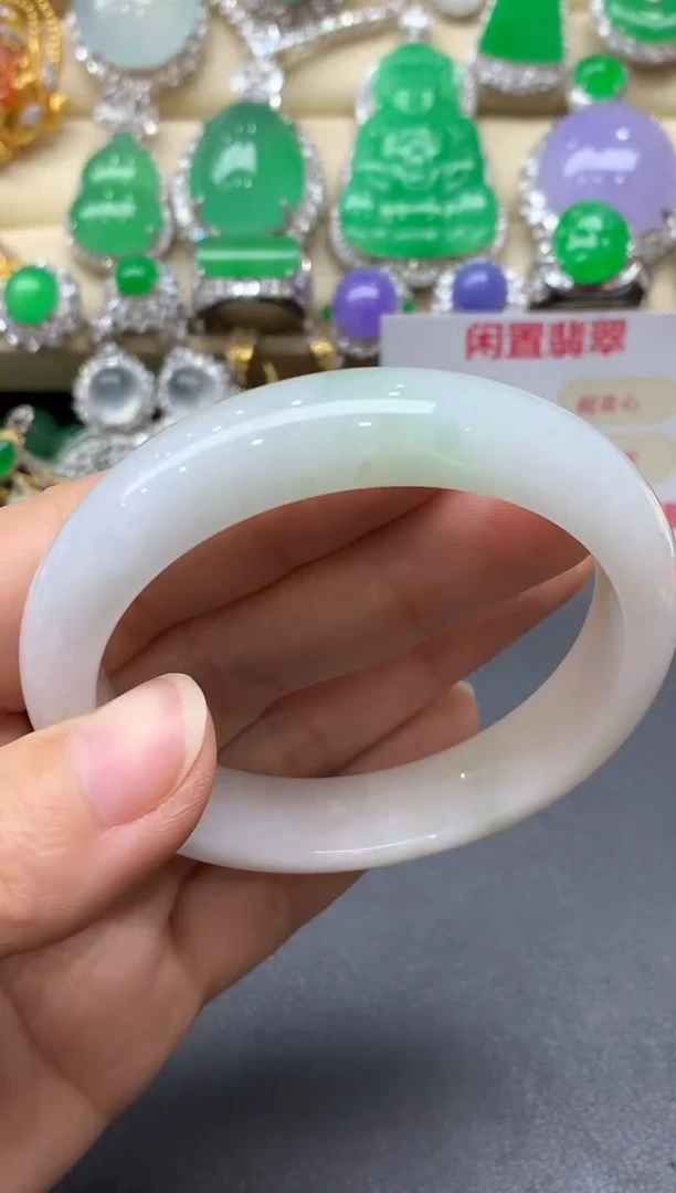 未镶嵌手镯翡翠208-中国好珍宝