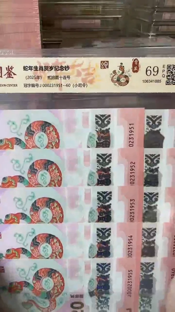 【闪购商品】塑料000231951-蛇钞标十！