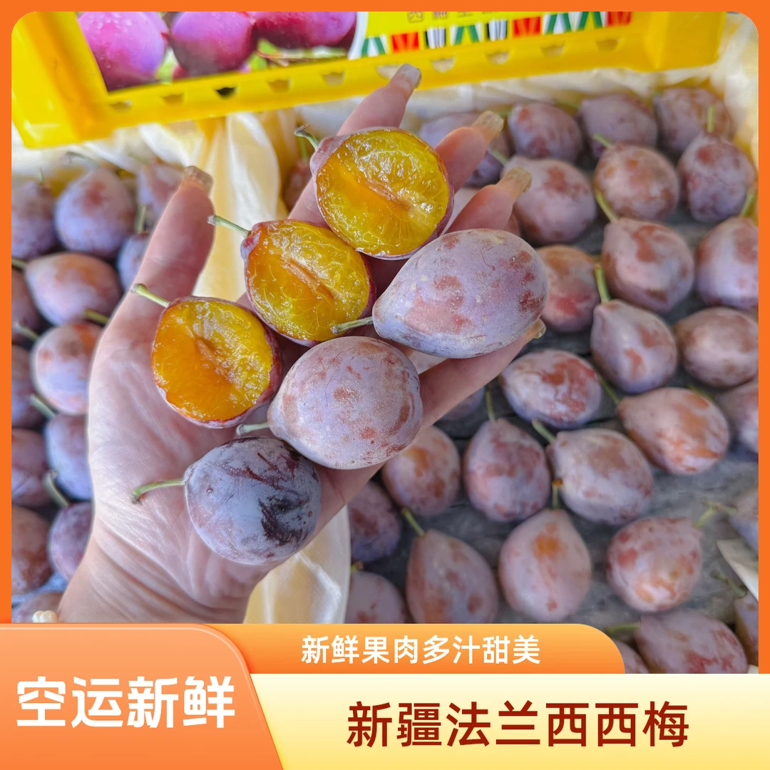 【韩美丽专属】新疆法兰西西梅 口感甜润 肉厚多汁 夏日清爽水果
