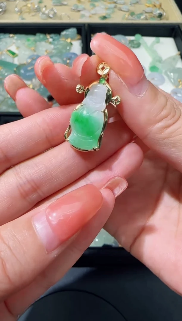 【闪购商品】翡翠颈饰银S925镶嵌TZG0119063