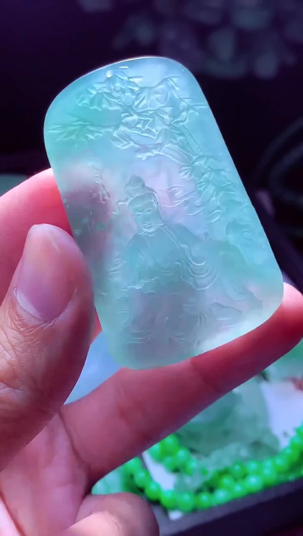未镶嵌定制翡翠黄**#翡翠毛货定制
