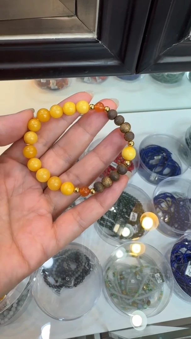 手链蜜蜡未镶嵌手串