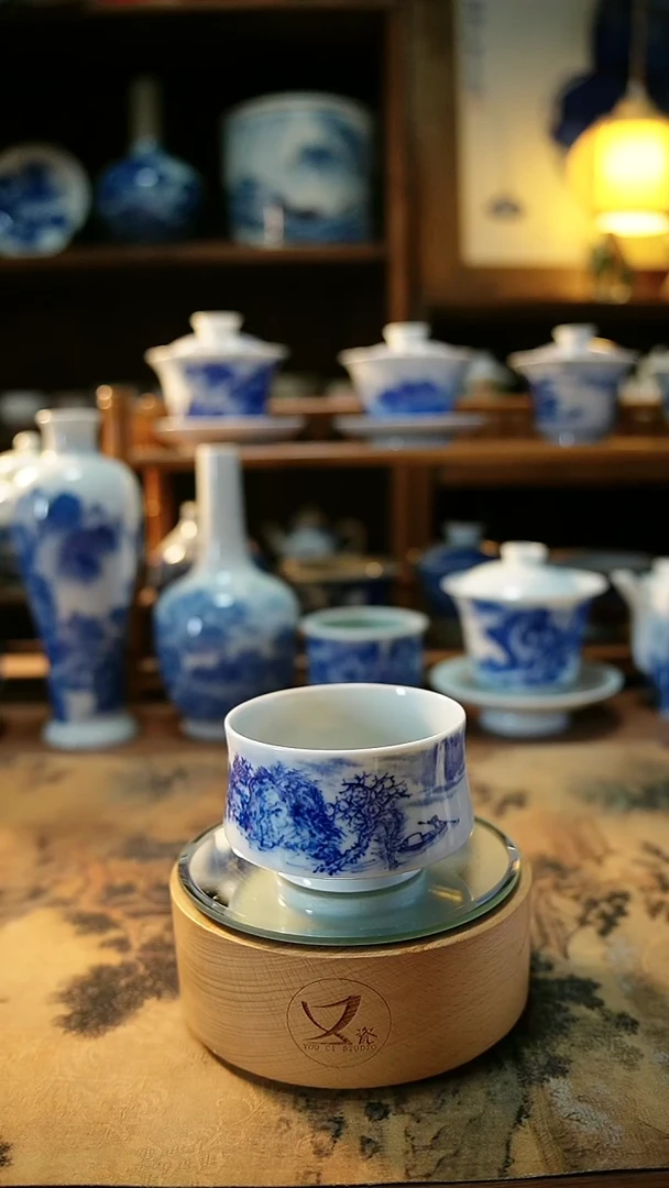 33景德镇手工手绘茶具