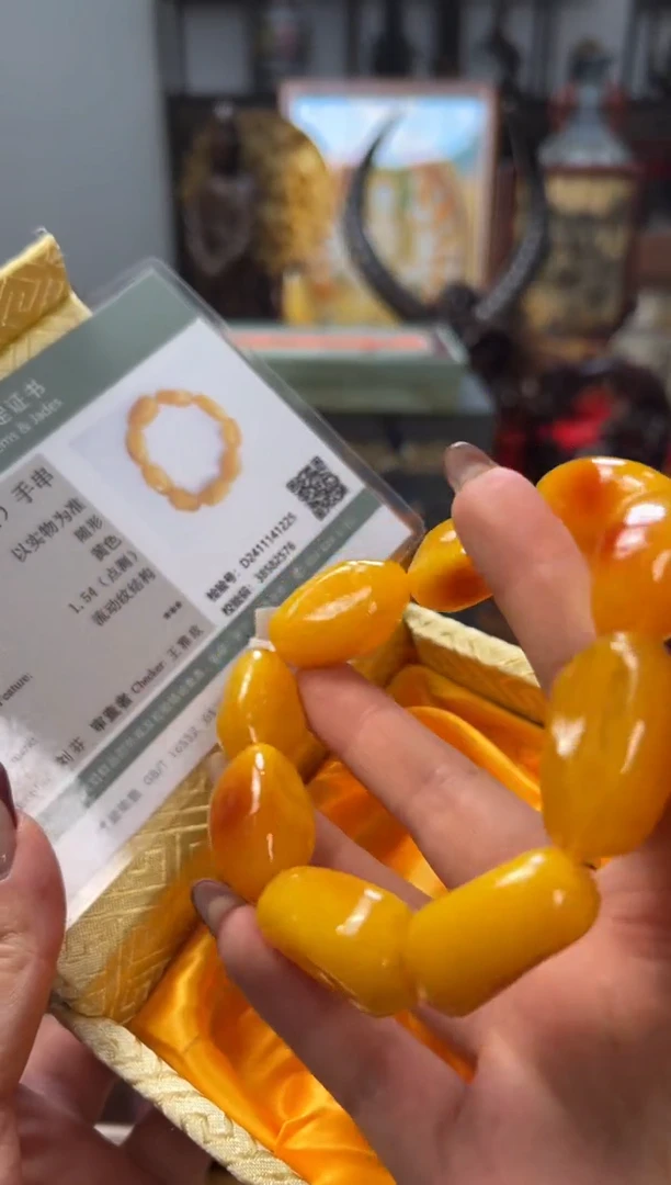 【闪购商品】蜜蜡颈饰未镶嵌——————————