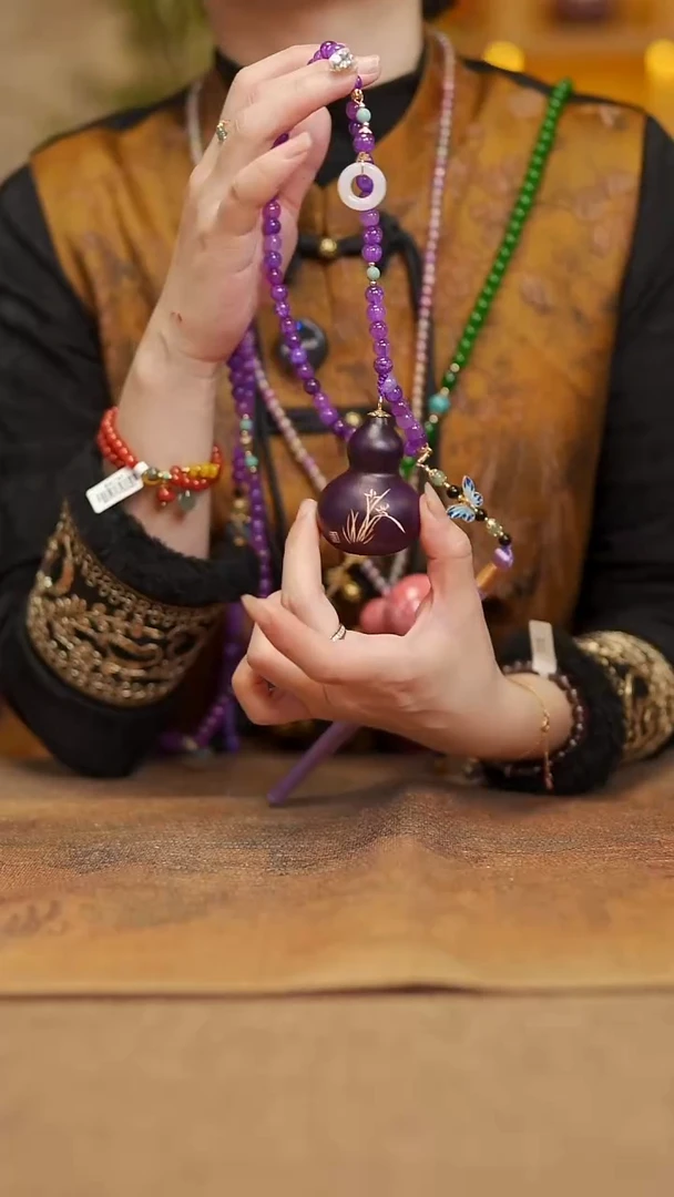 【闪购商品】11宴禾堂漆艺小葫芦--138