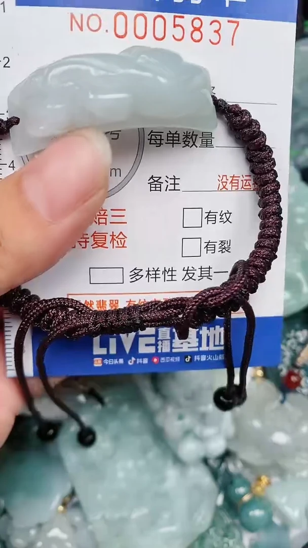 翡翠未镶嵌颈饰...0005837