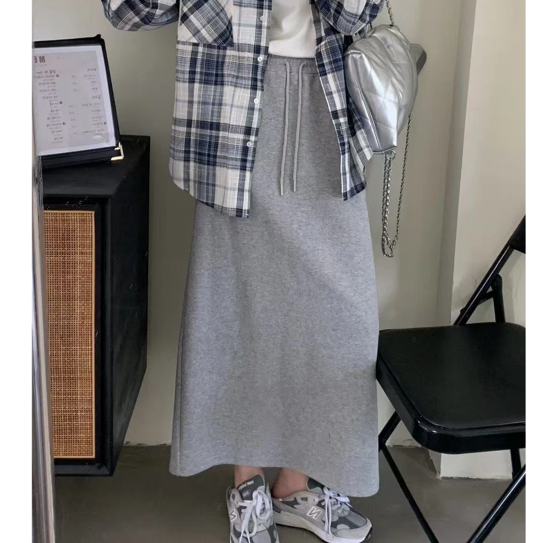 8037—夏季女装微胖大码显瘦半身裙