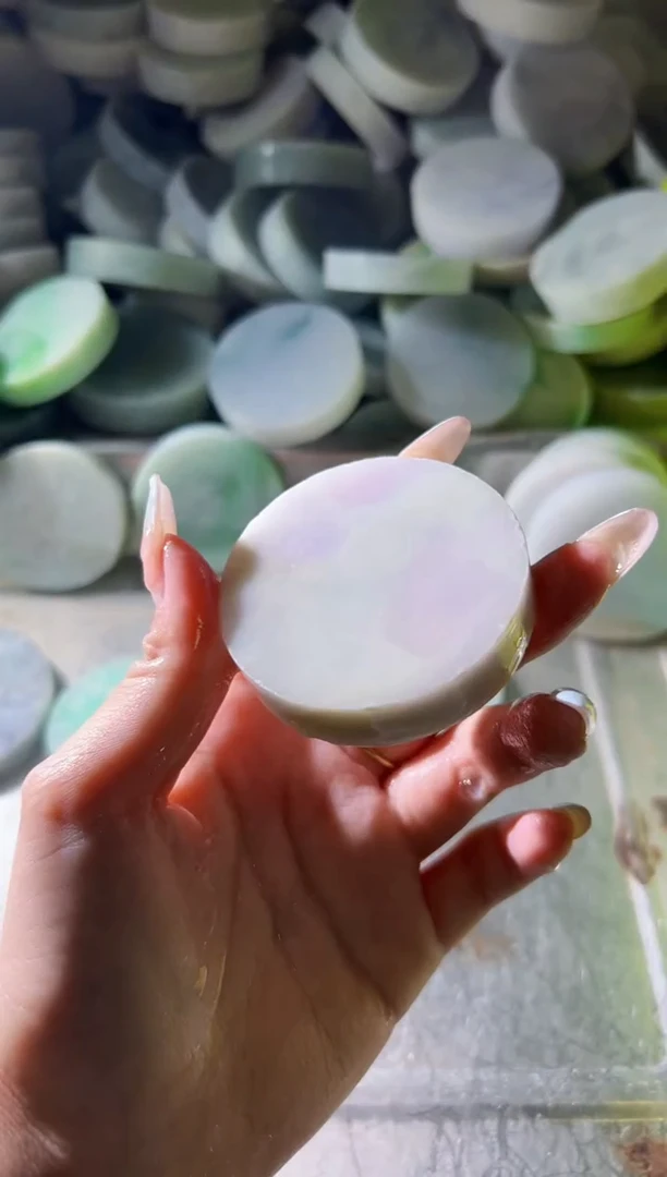 翡翠未镶嵌颈饰翡翠A货小蒋114