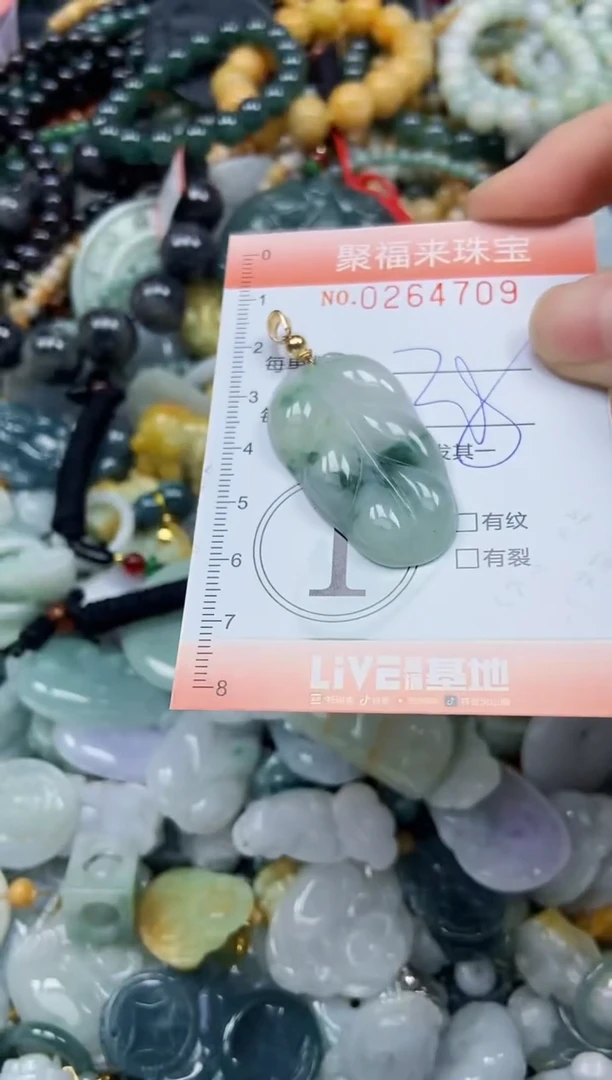未镶嵌挂件翡翠闪购0264709