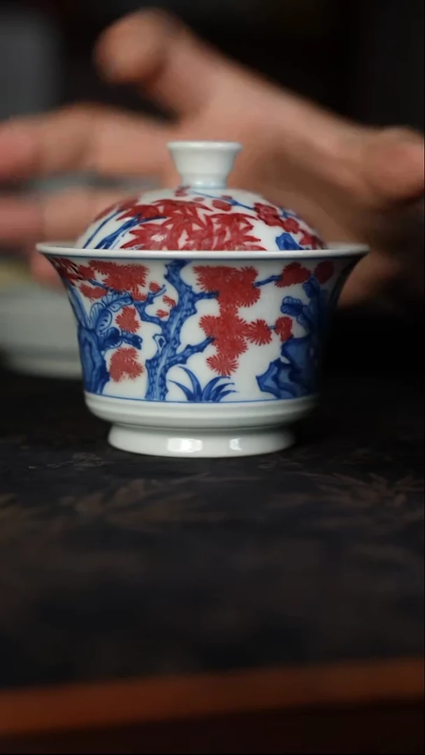 摆件瓷景德镇精品陶瓷茶器 微瑕