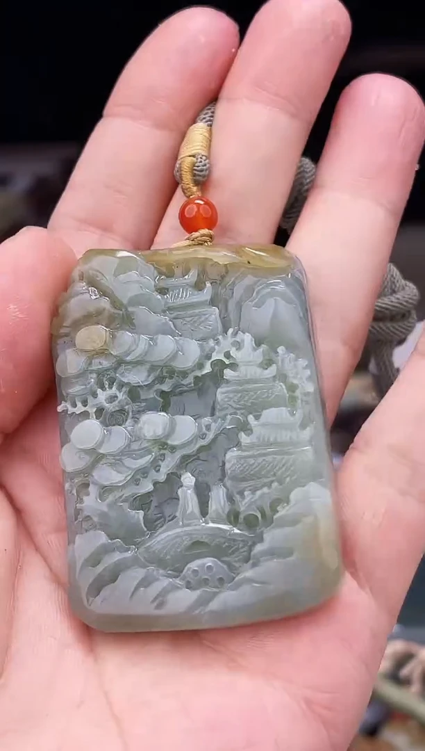 颈饰未镶嵌和田玉1