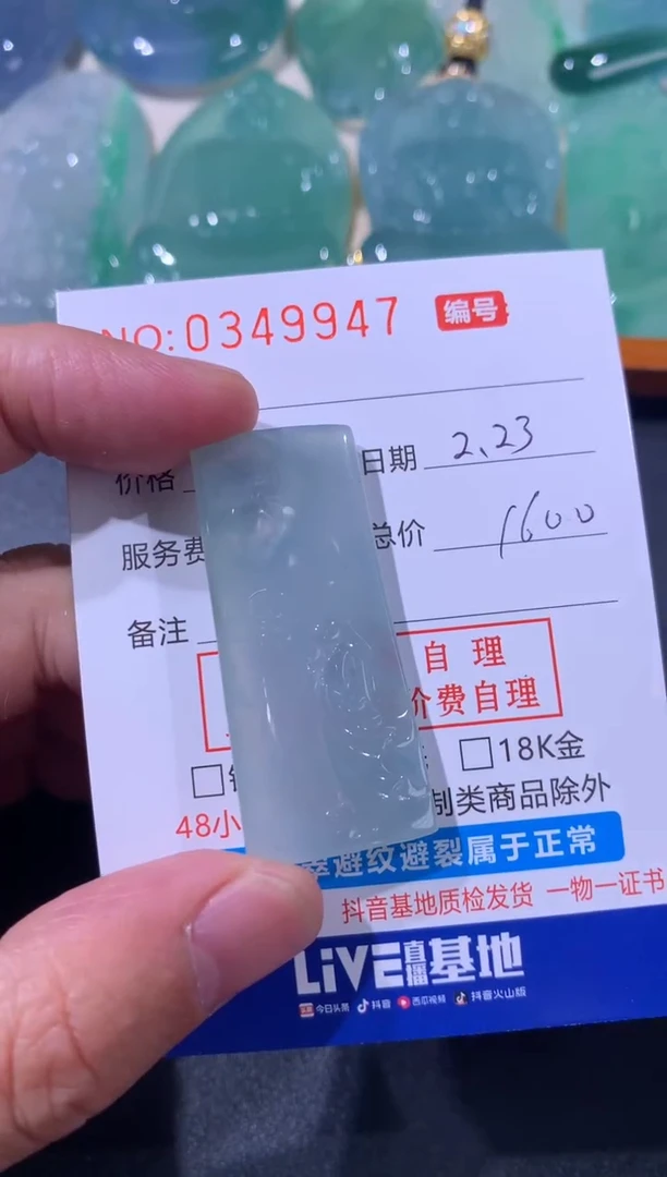 【闪购商品】翡翠颈饰未镶嵌天然A货翡翠