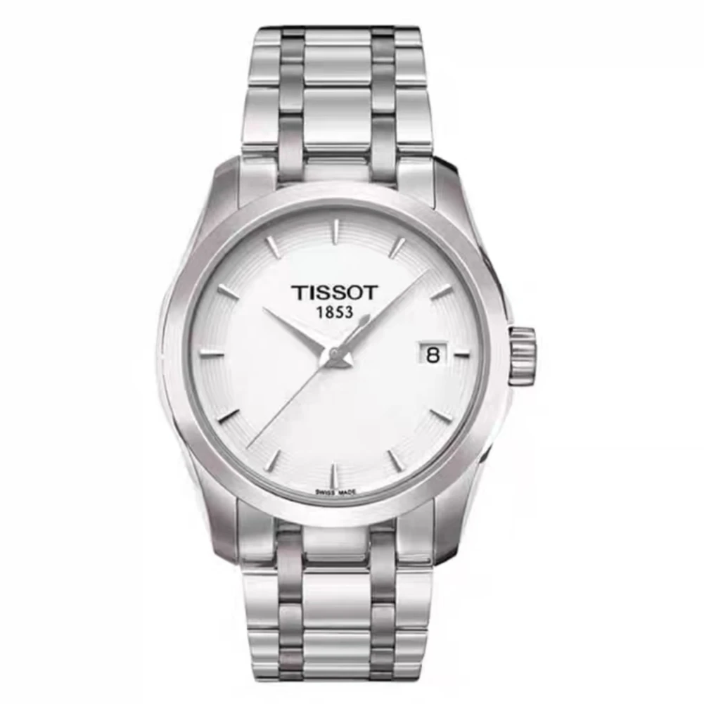 99新 Tissot/天梭 经典系列女表34MM石英女表/经典白盘百搭轻奢