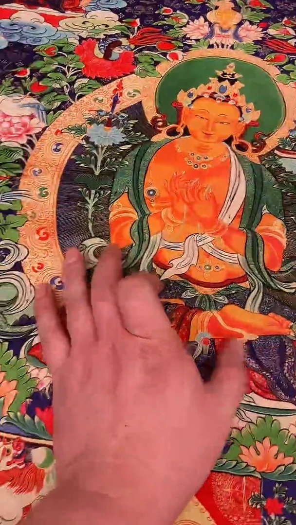 装裱画精美唐卡tk16060