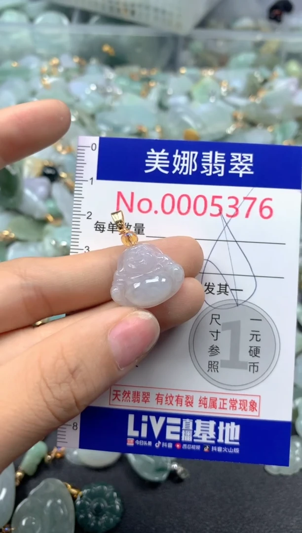 颈饰未镶嵌翡翠5376