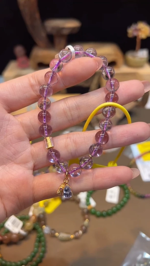 水晶手链未镶嵌手饰@@F4981