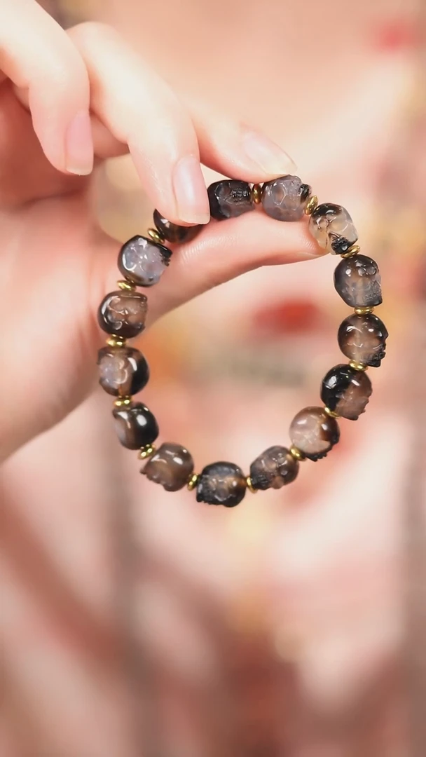 玛瑙/玉髓（覆膜）颈饰未镶嵌传世珠宝-多样性发其一