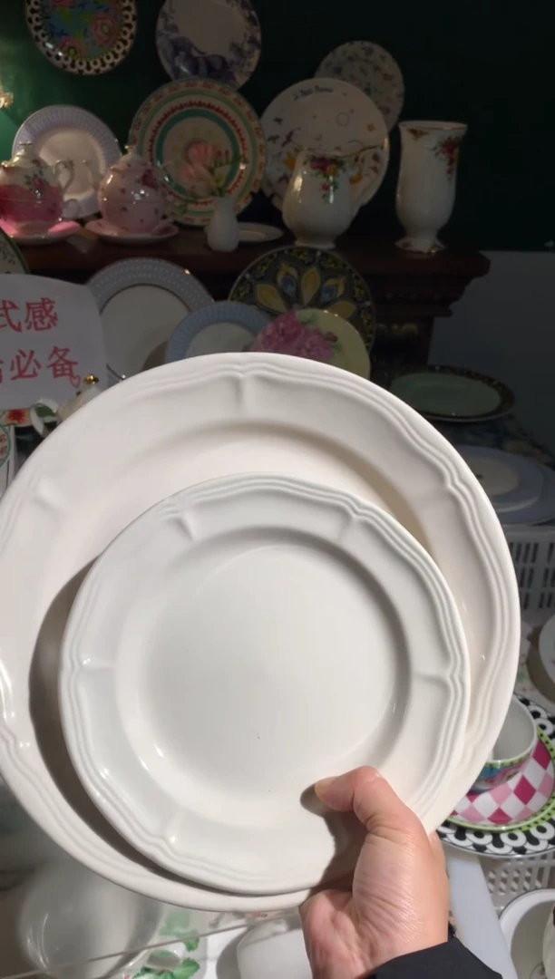 瓷片CC028陶瓷没有完美无瑕2件套