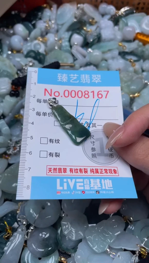 颈饰未镶嵌翡翠8167