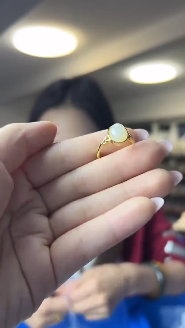 未镶嵌戒指和田玉（多样性发一件）