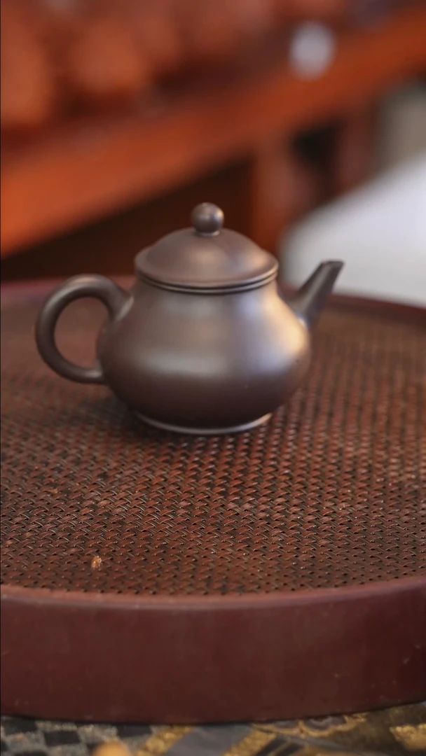茶壶紫砂原矿手工制作