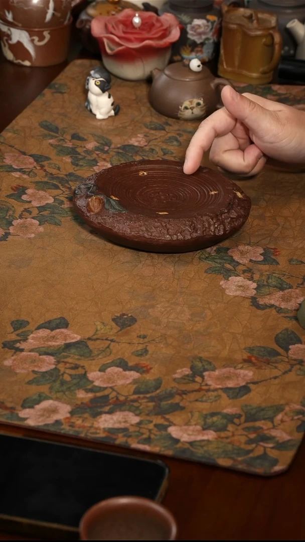 茶壶紫砂柴烧树桩湿泡