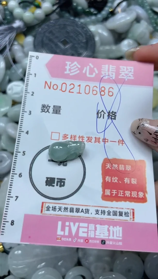 翡翠未镶嵌颈饰闪购0210686