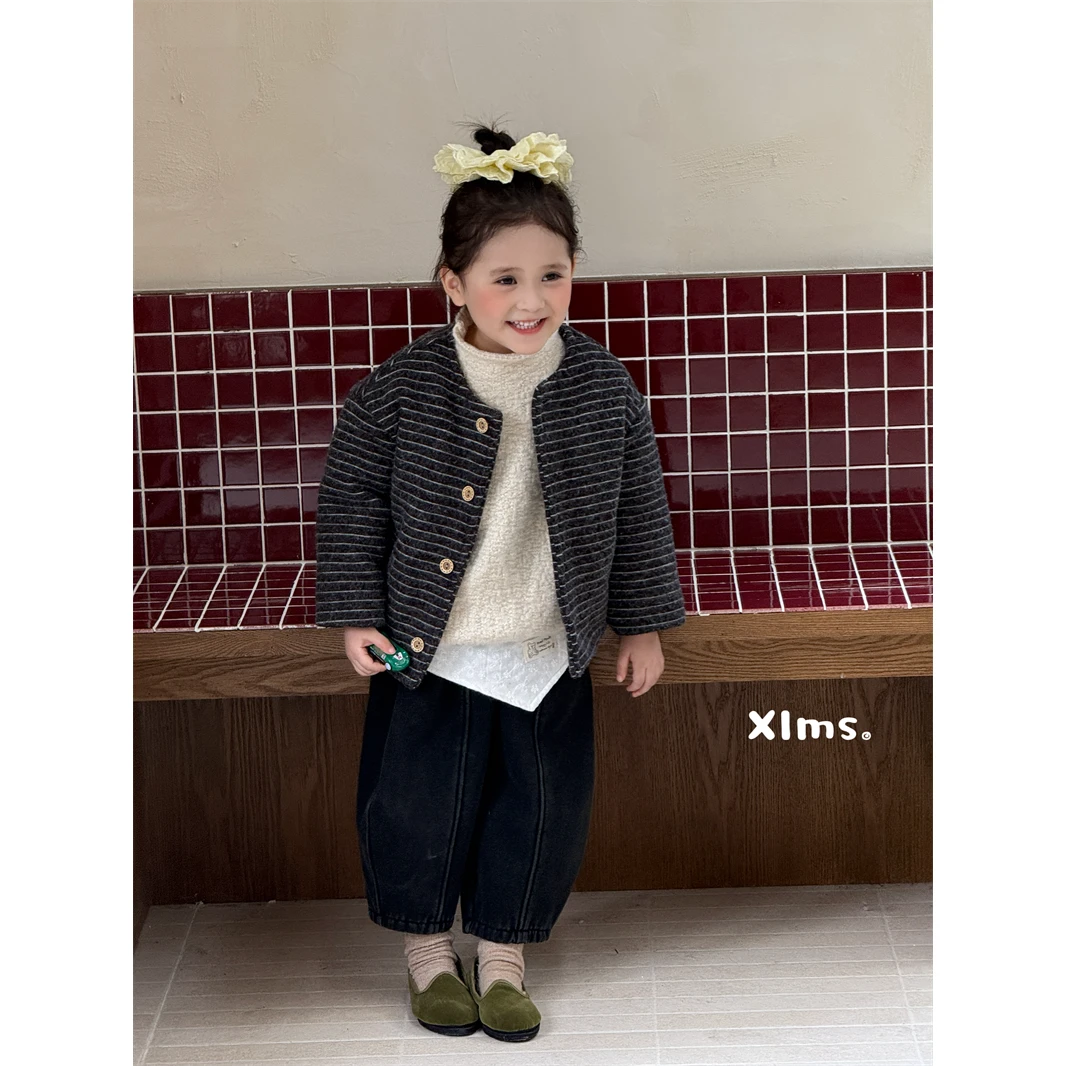 XLMS·25冬~条纹外套25721（童装汉服）