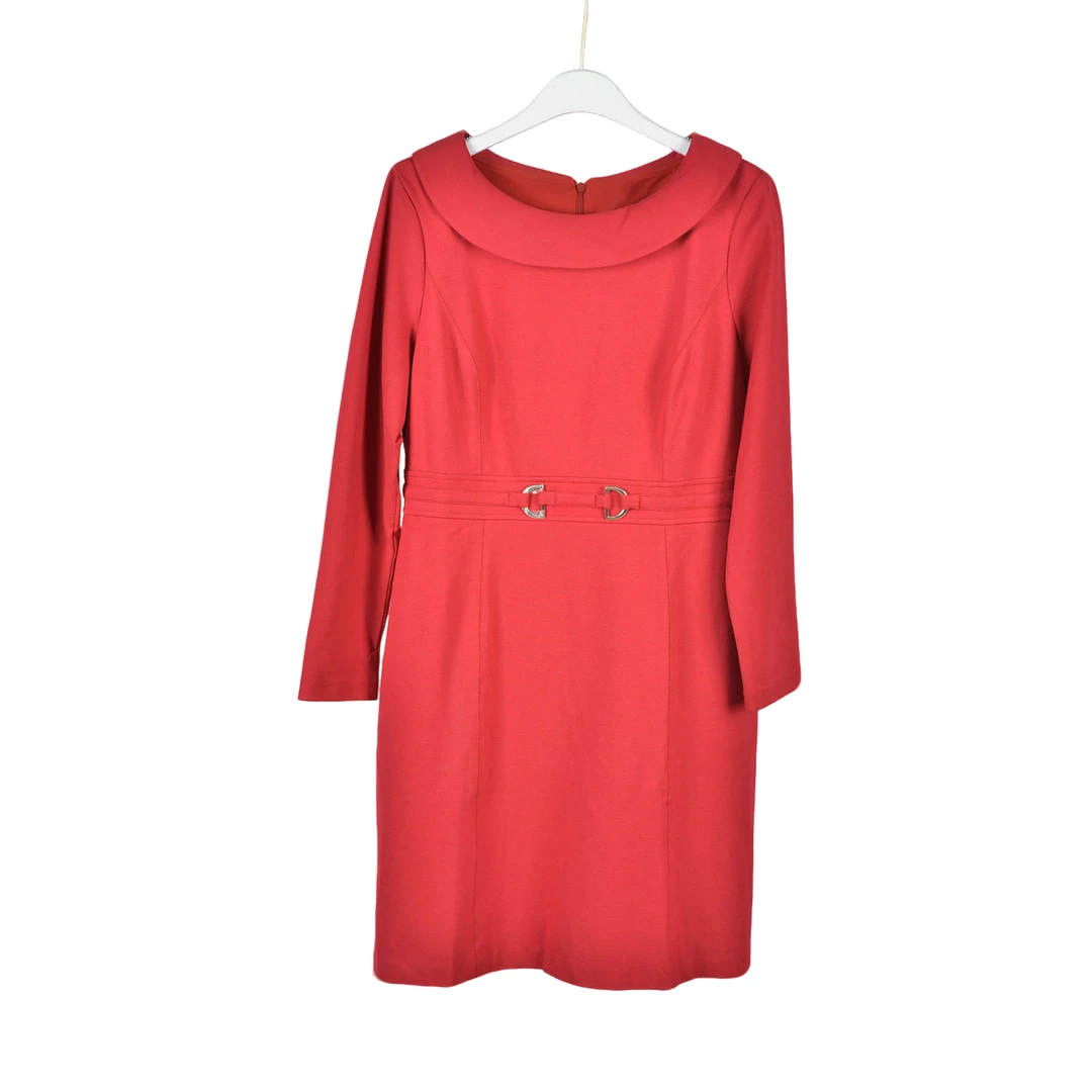 GPF2【专柜捡漏】女装SLDEC-连衣裙1180-洋红色