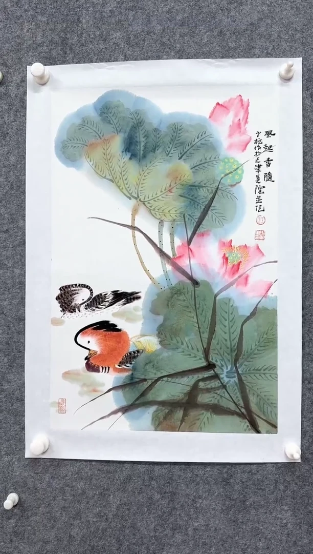 国画HD-WSH老师绘画作品