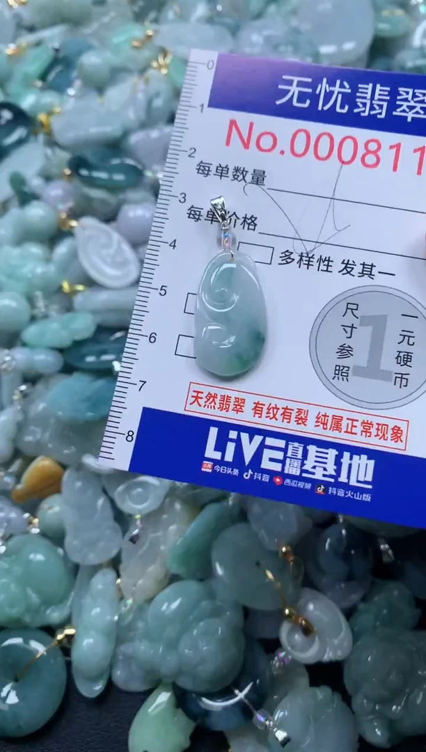 颈饰未镶嵌翡翠8111