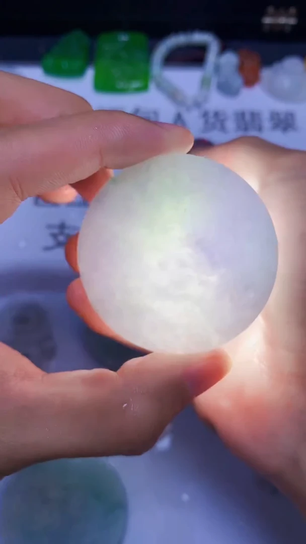 翡翠裸石缅甸天然翡翠A货S812