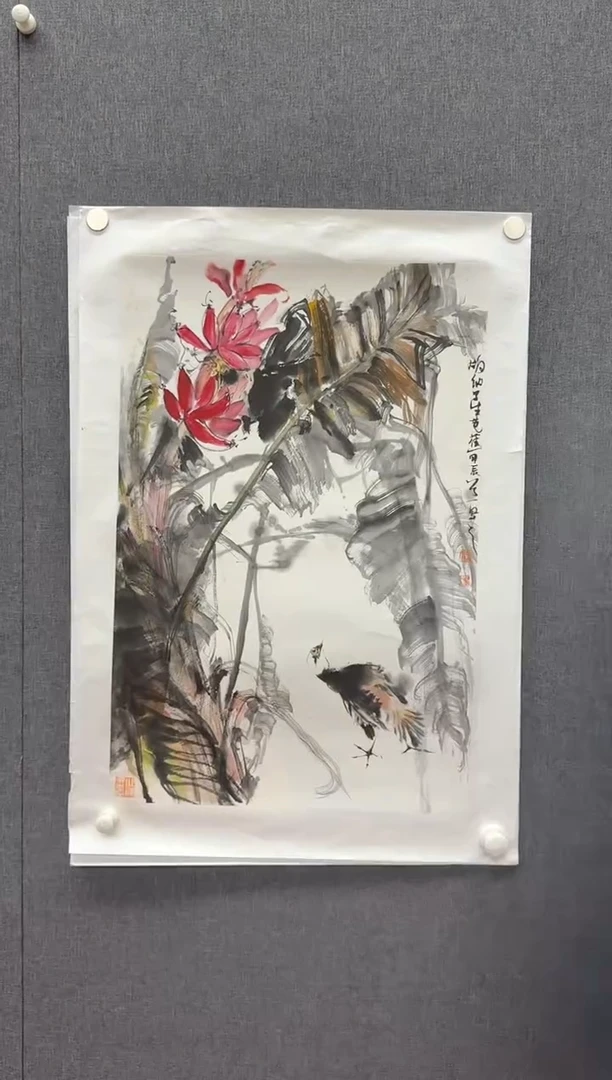 国画炳山艺术--付建老师作品