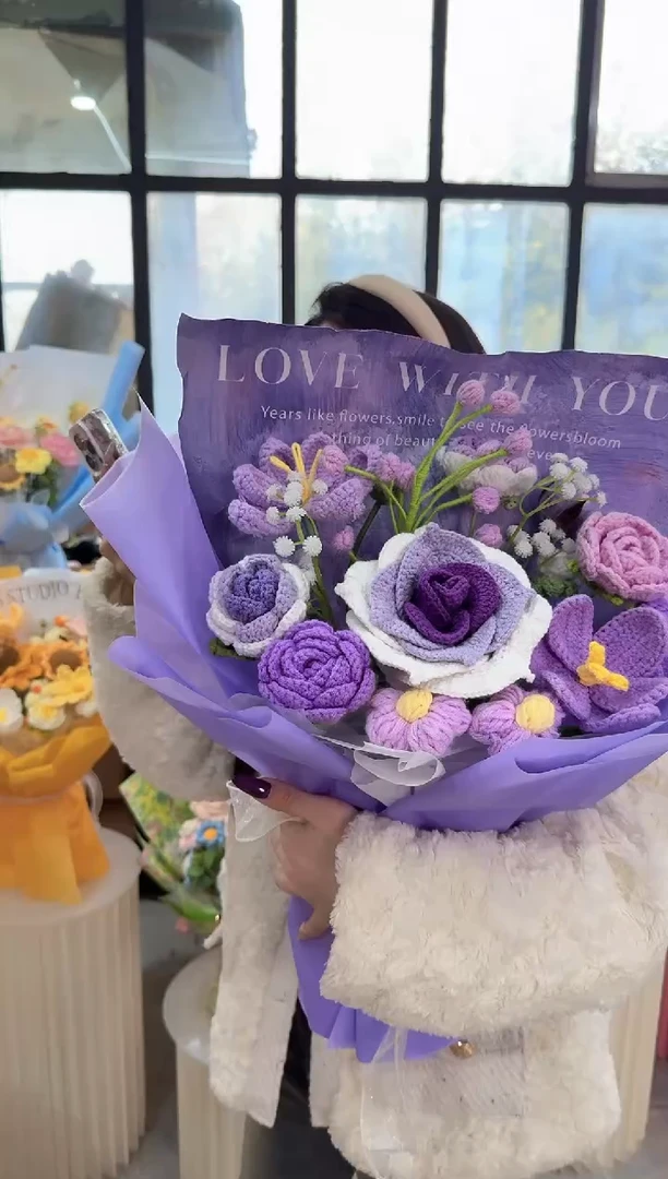 非遗手工定制花束，孤品清仓！