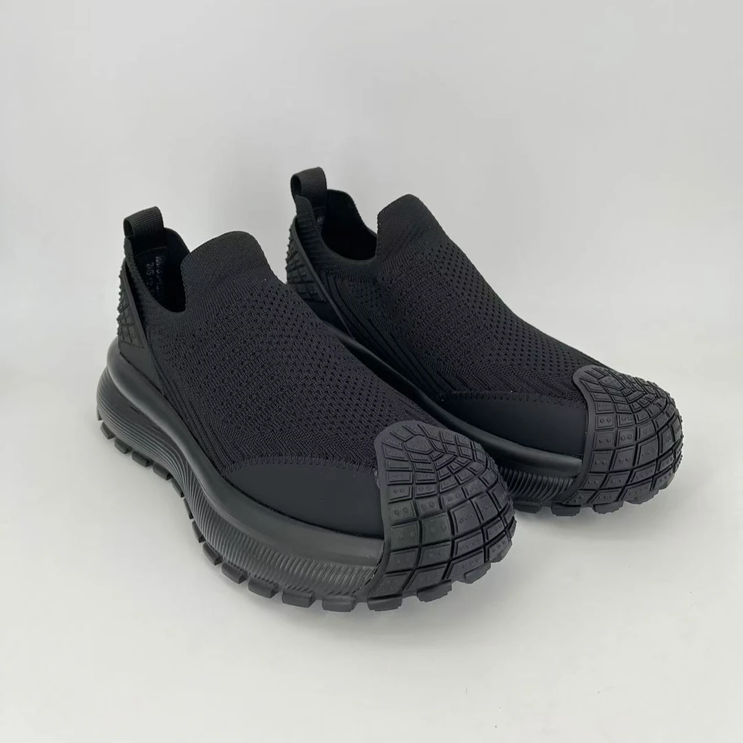 春季时尚户外舒适潮鞋低帮百搭飞织男士休闲鞋