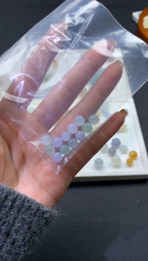 【闪购商品】定制翡翠未镶嵌珠3