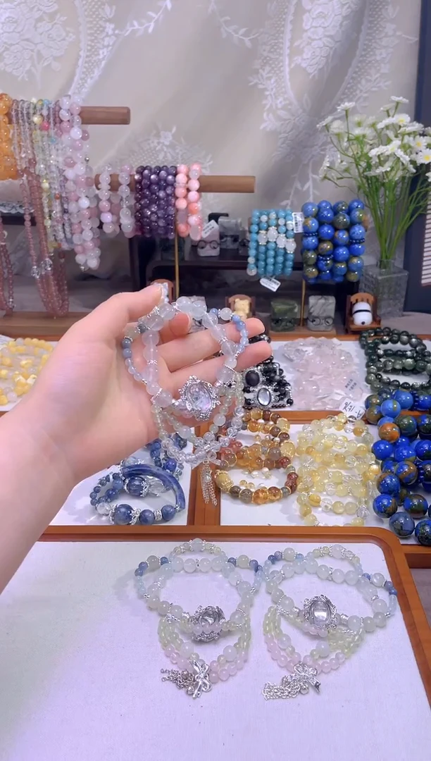 水晶手链合金cb3227cb3227