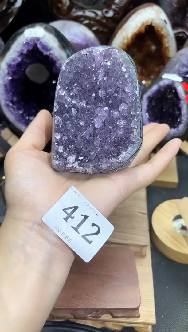 未镶嵌紫晶大型摆件（非配饰）412号摆件