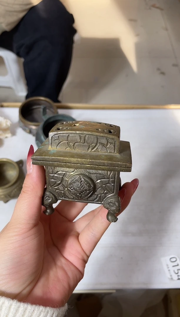 风*海铜质香炉一一优选