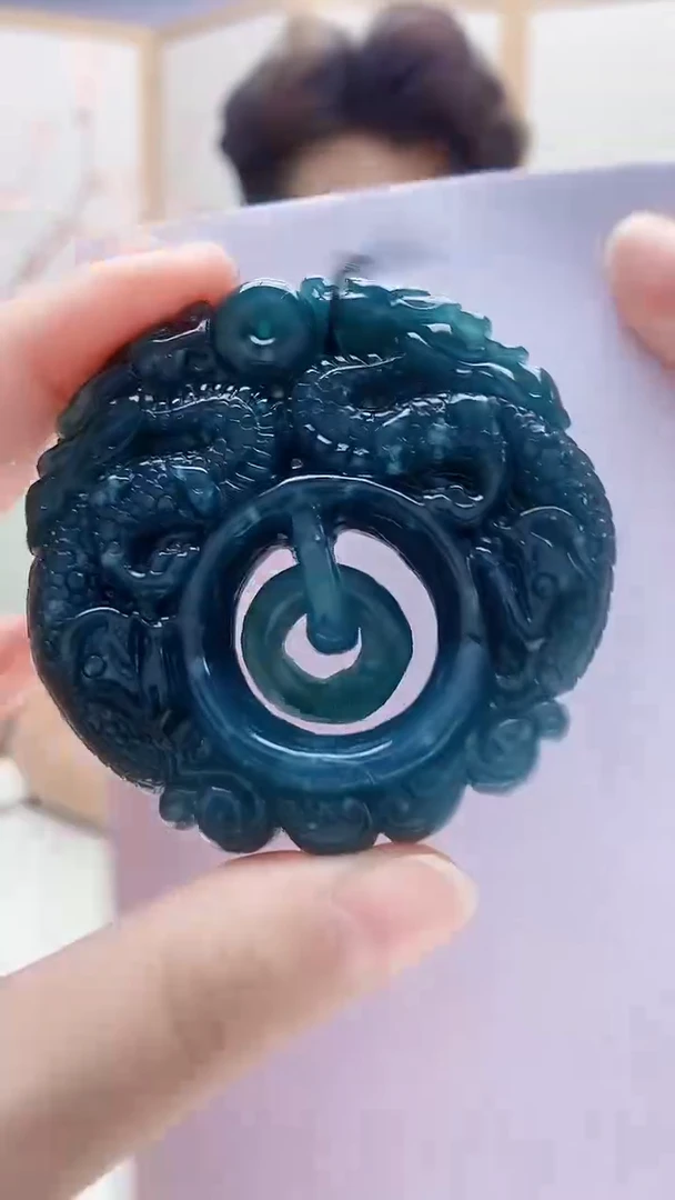 未镶嵌定制翡翠5140lr-毛货挂件67