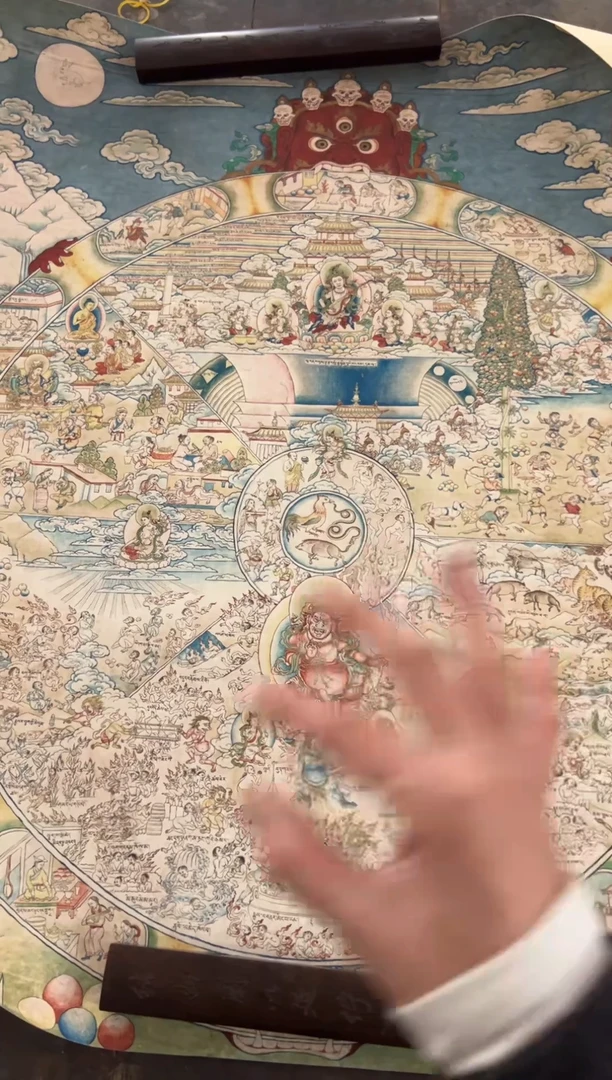 装裱画净界藏传净界藏传18