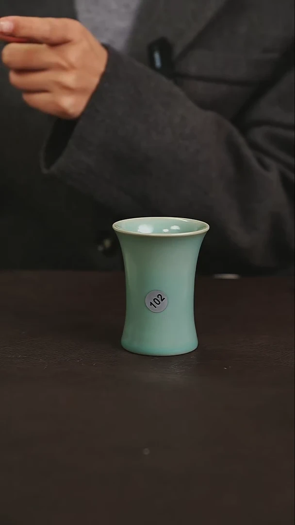 盖碗我****睡二级仿古杯